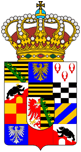 Wappen coat of arms Herzogtum Duchy Anhalt Anhalt-Köthen Anhalt-Koethen