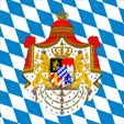Flagge Bayern König Flag Bavaria King