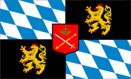 Flagge Bayern König Flag Bavaria King
