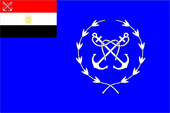 Marine Flagge Fahne flag Naval flag naval flag Ägypten Misr Egypt