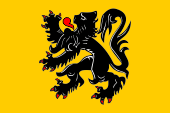 Flagge Fahne flag vlag drapeau provincie province Provinz Belgien Belgique België Flandern Flanders Vlaanderen Flandre