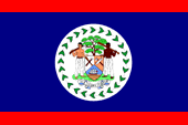 Flagge Fahne flag Nationalflagge national flag Belize