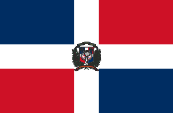 Fahne Flagge flag State flag Naval flag Dominikanische Republik Dominican Republic