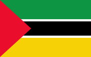 Flagge Fahne flag FRELIMO Mosambik Mozambique Mocambique