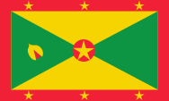 Flagge Fahne national flag National flag Grenada