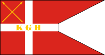 Flagge Fahne flag Grönland Greenland Dänemark Denmark Dänisch Danish official Official flag