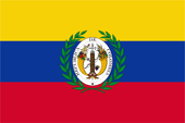 Flagge Fahne flag Grokolumbien Great Colombia Nationalflagge national flag