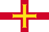 National flag, Fahne, Flagge, flag, Guernsey, Guernesey, Kanalinseln, Normannische Inseln, Channel Islands, Norman Islands