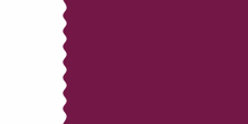 Flagge Fahne flag National flag Katar Qatar