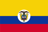 Flagge Fahne flag Kolumbien Colombia Naval flag naval flag