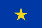 Flagge Fahne flag Kongo-Freistaat Congo Free State