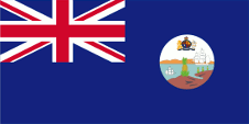 Flagge Fahne Flag Flagge der Regierung Staatsflagge flag of the government state flag Leeward-Inseln Leeward Islands