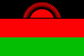 Nationalflagge Malawi Flagge Fahne flag Malawi