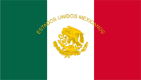 Flagge Fahne flag Mexiko Mexico Präsident President