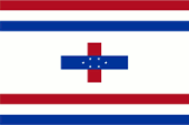 Flagge Fahne flag Niederländische Antillen Nederlandse Antillen Netherlands Antilles Gouverneur governor