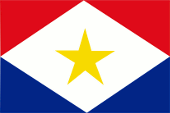 Flagge Fahne flag Niederländische Antillen Netherlands Antilles Saba