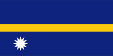 Flagge Fahne flag National flag Nauru