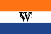 Flagge Fahne flag National flag Neu-Niederlande Neu-Niederland New Netherland New Netherlands Nieuw-Nederland Niederländische Westindien-Kompanie Dutch West India Company