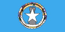 Marianen-Inseln Nordmarianen Northern Mariana Islands Flagge Fahne national flag Nationalflagge Commonwealth of the Northern Mariana Islands Nördliche Marianen