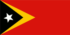 Flagge Fahne flag National flag Osttimor Ost-Timor Timor-Leste East Timor Timor Oriental Timor Loro Sa'e Timor Timur
