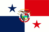 Flagge Fahne flag Präsident president Panama