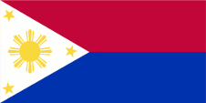 Flagge Fahne flag Nationalflagge Staatsflagge Handelsflagge Marineflagge national flag state flag merchant flag naval flag Philippinen Philippines Pilipinas