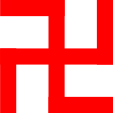 Flagge Fahne flag Rote Swastika Gesellschaft Rote-Swastika-Gesellschaft Red Swastika Society