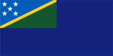 Flagge Fahne flag Staatsflagge state flag State Ensign Salomon-Inseln Salomonen Solomon Islands