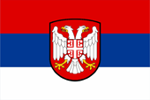 Flagge Fahne state national state flag National Staatsflagge Serbien Serbia