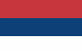 Flagge Fahne national merchent civil flag Nationalflagge Handelsflagge Serbien Serbia