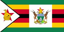 Flagge Fahne flag Präsident President Südrhodesien Simbabwe Southern Rhodesia Zimbabwe