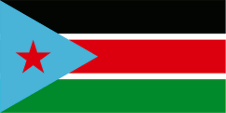 Flagge Fahne Flag SPLM Südsudan South Sudan