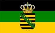 Flagge Fahne flag Herzogtum Duchy Sachsen-Weimar-Eisenach Saxony-Weimar-Eisenach Saxony Weimar Eisenach Herzog duke Großherzog Grand Duke