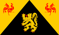 Flagge Fahne flag vlag drapeau provincie province Provinz Belgien Belgique België Wallonisch-Brabant Walloon Brabant Waals-Brabant Brabant Wallon