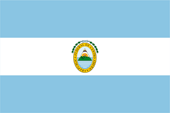 Flagge Fahne flag Nationalflagge national flag Zentralamerikanische Konföderation Central American Confederation