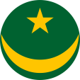 Flugzeugkokarde Kokarde aircraft roundel kockade Mauretanien Mauritania