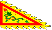 Flagge des Kaisers von Annam