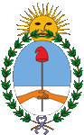 Wappen coat of arms Argentinien Argentina Argentine