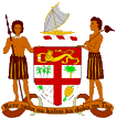 Wappen coat of arms Fidschi Fiji
