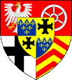 Wappen coat of arms Großherzogtum Grand Duchy Frankfurt