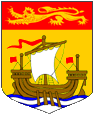 Wappen coat of arms Neubraunschweig New Brunswick Nouveau-Brunswick
