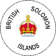 Abzeichen badge Wappen coat of arms Salomon-Inseln Salomonen Solomon Islands British Solomon Islands Protectorate Britische Salomonen