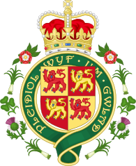 Wappen coat of arms blason armoriaux Wales Cymru Cambria Galles