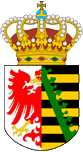 Wappen coat of arms Fürstentum Principality Anhalt Dessau Anhalt-Dessau