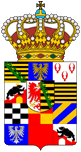 Wappen coat of arms Fürstentum Principality Anhalt-Dessau Anhalt Dessau