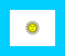 Flagge Fahne flag Argentinien Argentina Argentine Argentine Republic Gösch naval jack