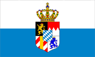 Flagge flag Königreich Bayern Kingdom Bavaria