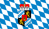 Flagge flag Kurfürstentum Bayern Electorate Bavaria