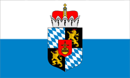 Flagge flag Kurfürstentum Bayern Electorate Bavaria