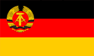 Flagge flag Deutsche Demokratische Republik DDR GDR German Democratic Republic Ostdeutschland East Germany Handelsflagge merchant